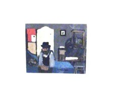 Tabusso Francesco - "Contadino in interno" - Pouchoir   /100-