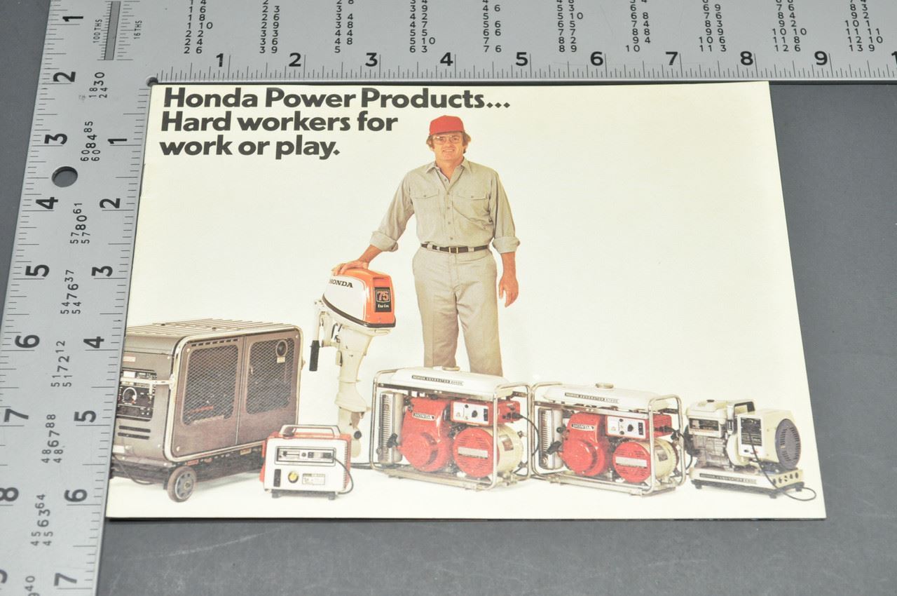 Vtg NOS 1974 Honda EM400 E900 E1500 E2500 EM5000 Generator