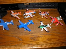 Mixed Lot of 7 Disney Pixar Planes Diecast  Plastic Toy Cars Free SHIPPING