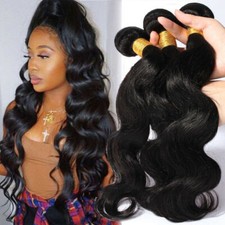 Indian Remy Human Hair Bundles Body Wave Bundles Weft Virgin Hair Extensions 10A