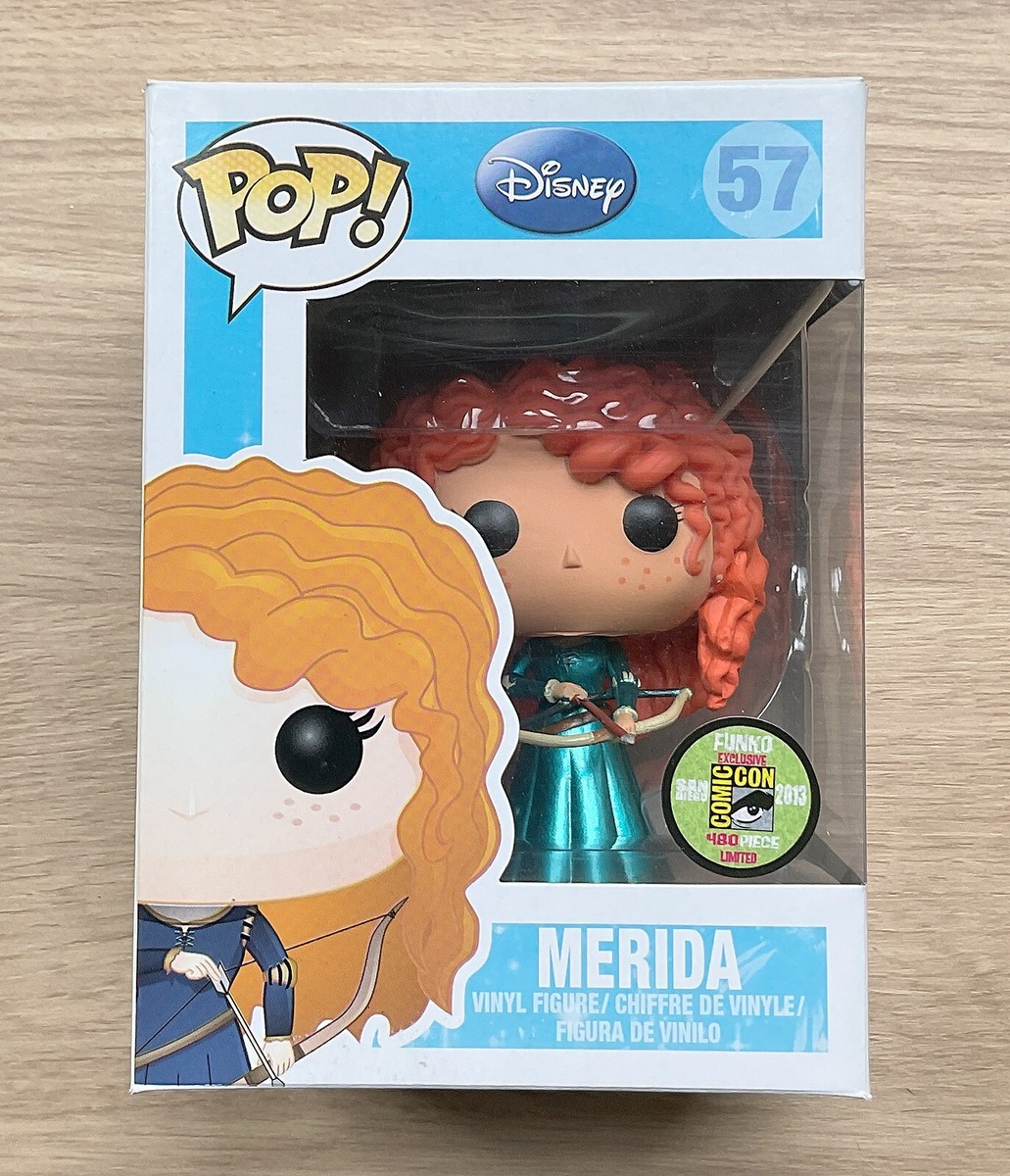Funko Pop Disney Merida Metallic SDCC #57 Hard Case