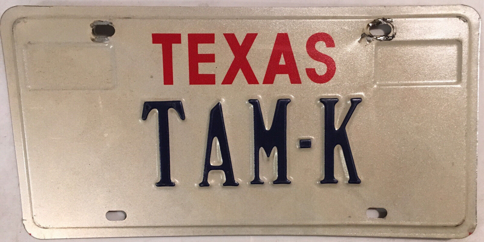 TAMARA Novelty Mini Number Plate