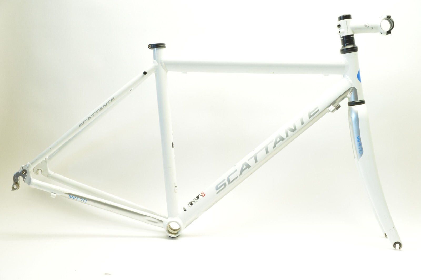 SCATTANTE W570 700c WHEEL RACING BICYCLE 48 CM FRAME SET 130 MM
