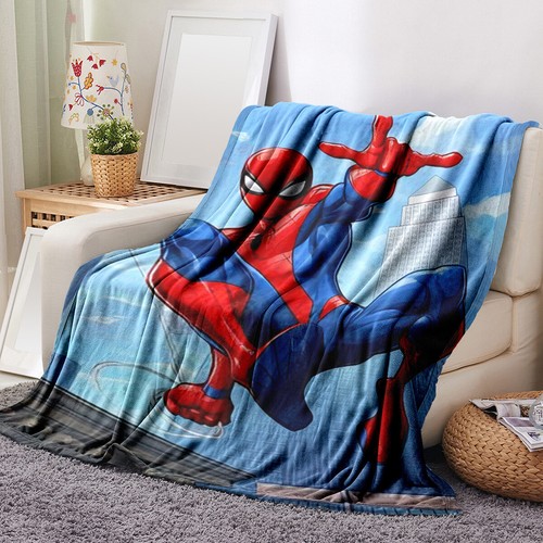 Spider Man Digital Printing Series Napping Blanket Sofa Bed Sheet Blanket - Picture 13 of 21