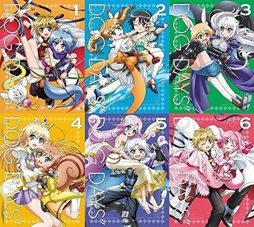DOG DAYS Blu-Ray Limited Edition Complete 6 Volume sets