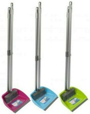 Kehrgarnitur mit langem Stiel Kehrset Schaufel Kehrblech Kehrschaufel AIE