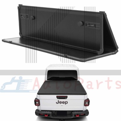 Hard Folding Solid Tri Fold Tonneau Cover Truck Bed For 2020 Jeep Gladiator Jt 713101870914 Ebay