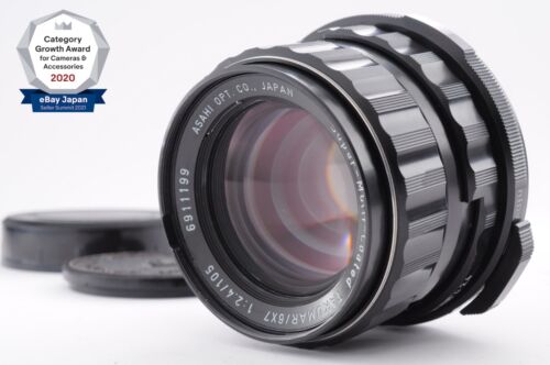 No Yellow **Almost MINT** Pentax SMC Takumar 6x7 105mm f/2.4 For 6x7 67 67II JPN