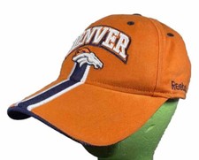 Denver Broncos Hat Cap Reebok Orange Adjustable OSFM NFL Team Apparel Classic