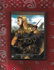 Troy DVD, 2005, 2-Disc Set, Widescreen Brad Pitt Orlando Bloom