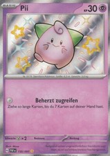 Pii 150/091 Shiny Paldeas Schicksale Pokemon Karte Deutsch
