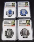 2014 D,W,P,S  Silver Kennedy 50th Anniversary High Relief ER NGC PF69 SP69 PL