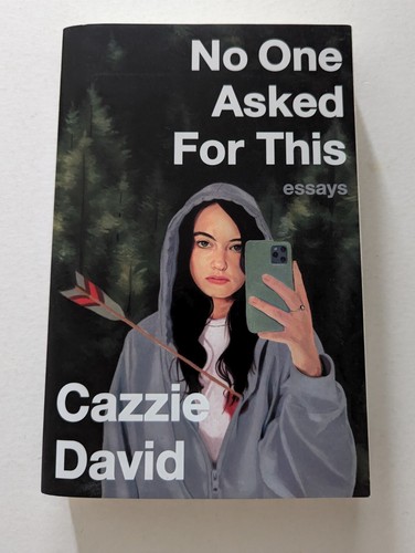 cazzie-david-no-one-asked-for-this-essays-paperback-book-ebay