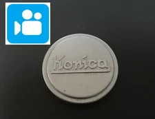 🎦VIDEO👀🌟Near MINT🌟 Konica Rangefinder 32mm Vintage Metal Lens Cap From JAPAN