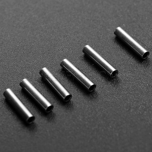 100×Fishing Crimp Sleeves ConnectoTube Aluminum Fishing Connector 8mm - Picture 10 of 16