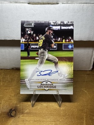 SCBA-BLO Brandon Lockridge (RC,AU) Base Autographs - 2025 Stadium Club - Padres