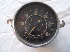 VW Käfer 10/69 1969 Tacho Tachometer mit Lampen 113957021J Tankanzeige VDO K76