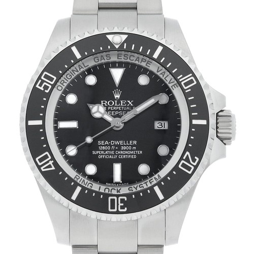ROLEX Deep sea 116660 black Random Number second hand mens