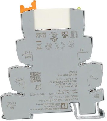 Phoenix Contact Relaismodul - PLC-RSC-230UC/21-21AU, 2 Wechsler (2967141)