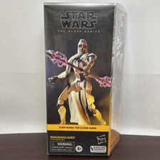 Star Wars The Black Series The Clone Wars MagnaGuard 6  Figure W protector  ML