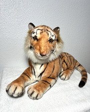 Vintage Bengal Tiger, Realistic Plush, 18  X 11  