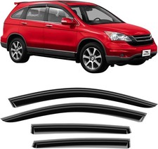 Glass Tape-on Extra Durable Rain Guards for SUVs, For CR-V 07-11
