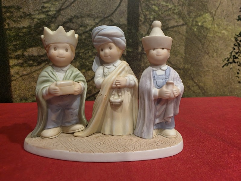 1996 Circle of Friends We Three Kings Figurine Masterpiece Home Interiors VTG