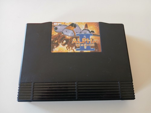 (READ)🇺🇸ALPHA MISSION II US Dog Tag CIB SNK Neo Geo AES V-Shmup ASO Near Mint - Picture 10 of 19