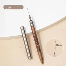 Nail Art Brushes Nail Art Liner Brush for Thin Details Fine Drawing Liner Brush