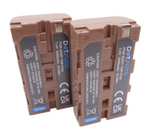 2x NP-F550 3500mAh USB-C Battery for Sony DCR-VX2000 VX2100 / HDR-FX1 FX7 FX1000