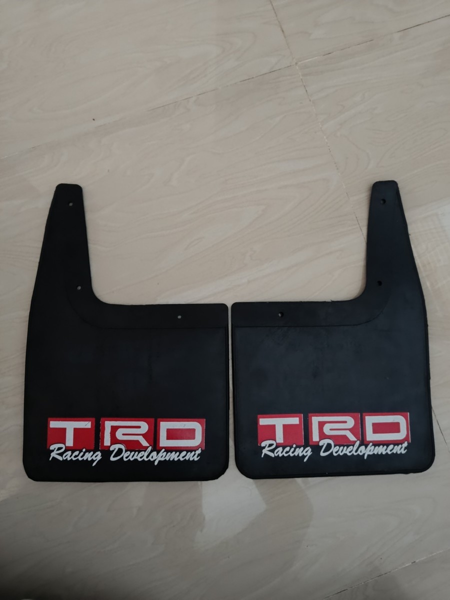 Fit For Toyota TRD Set of 2 Mud Flaps Front or Rear Driver, Sedan