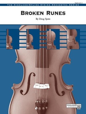 Broken Runes: Conductor Score & Parts by Doug Spata (English) Paperback Book