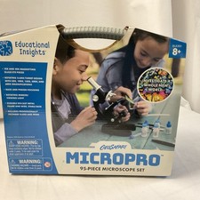 Educational Insights GeoSafari EI-5301 Micropro 95-Piece Set Microscope Science