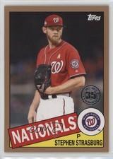 2020 Topps 1985 Baseball Series 2 Gold 47/50 Stephen Strasburg #85TB-49 13iq