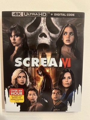 Scream VI (4K UHD Blu-ray) NEW w/slipcover