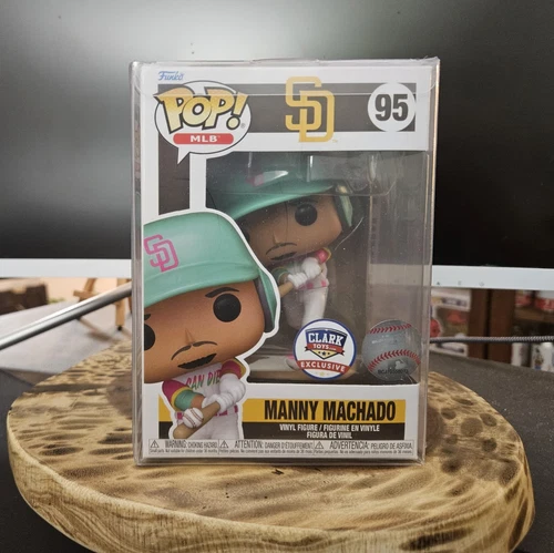 MINT Funko POP! MLB San Diego Padres #95 Manny Machado CLARKtoys w/ Protector ⚾️