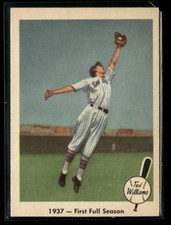 1959 FLEER TED WILLIAMS #8 FIRST FULL SEASON PADRES