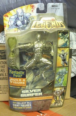Marvel Legends SILVER SURFER Fantastic Four BAF Ronan The Accuser Series NIB