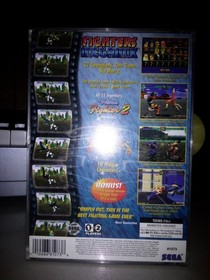 Fighters Megamix Sega Saturn Tested Good Condition No Manual Just Cover
