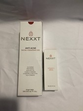 NEXXT Anti Acne Facial Cleansing Gel  Vitamin C Serum