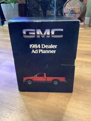 1984 GMC Dealer Ad Planner-Used in Dealership Rare