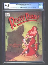 Marvel Novela Gráfica Roger Rabbit 1989 CGC 9.8 ALTA CALIDAD ESCASA