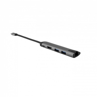 Verbatim USB-C Multiport-Hub USB 3.0 HDMI Gigabit Ethernet Schnellladen