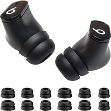 Double Flange Ear Tips for Beats Studio Buds Replacement Earbuds Tips for Beats