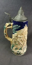 1 Liter Germany Frog Beer Stein Bierjunge Uuf die Menfur Manichaer JWR 11195