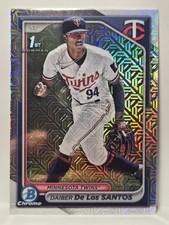 2024 Bowman Chrome - Prospects Daiber De Los Santos #BCP-185 Mojo Refractor (RC)