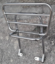 Portapacchi a Molla Posteriore Cromato Piaggio Vespa d'epoca PX 125 150 200 T5