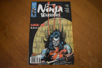 Tales of the Ninja Warriors #12 (fn),13(fn+),14(fn+),15(fn-),16 (fn+) CFW comics