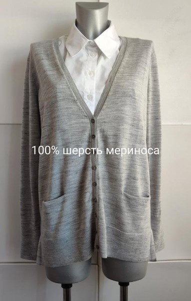 Women The White Company Sweater Grey Wool 38 / M /