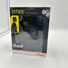 BATMAN DC Cape  Mask For Ages 6 Kids Size NEW Rubies